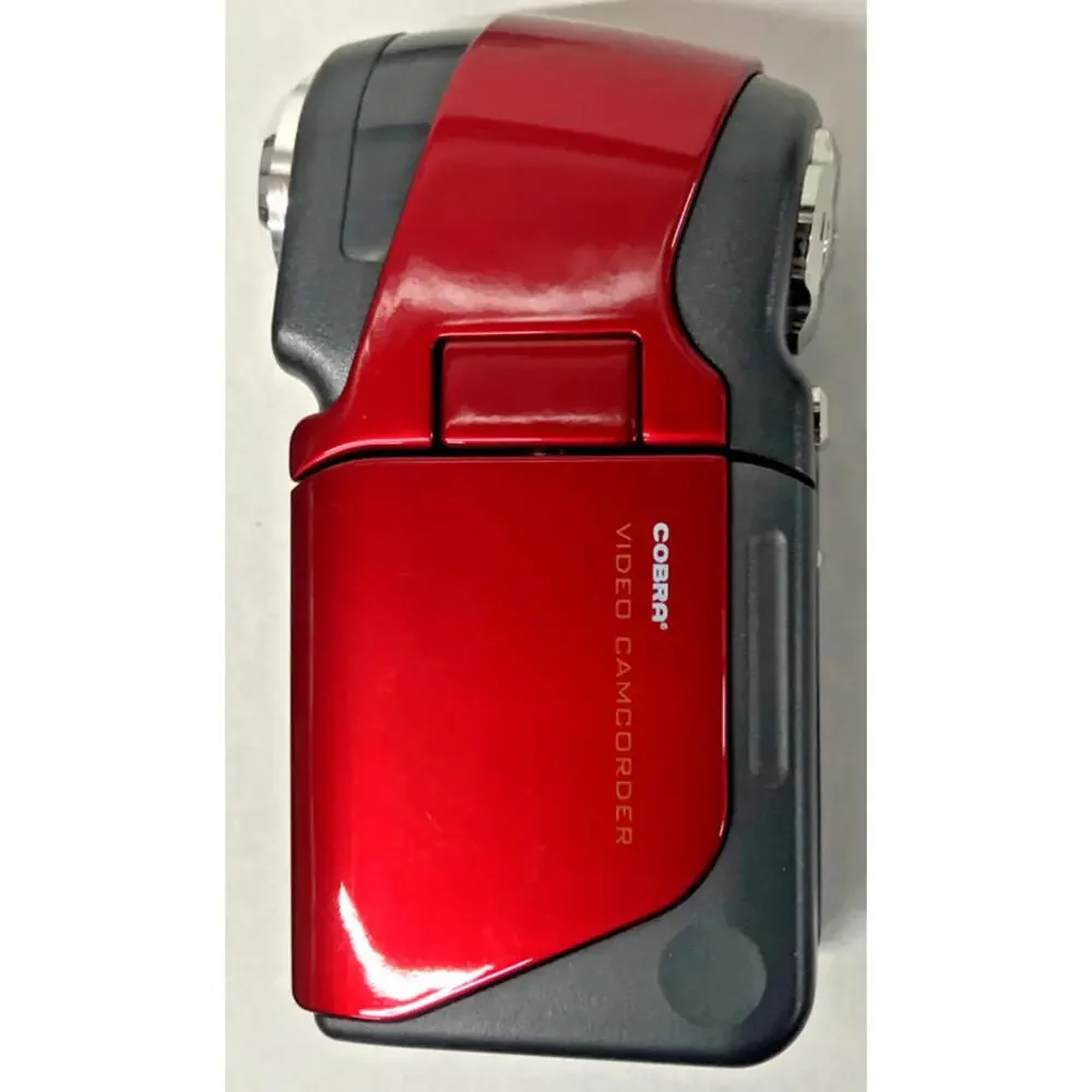 Cobra Digital Camcorder Red DVC2500 64 MB Storage 5 Mega Pixel 8x Zoom
